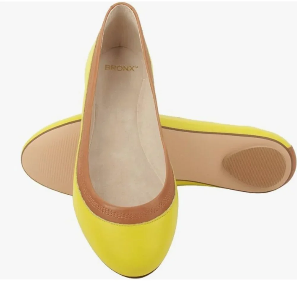 NEW BRONX Womens Need A Break Ballet Flats Casual Shoesv 66